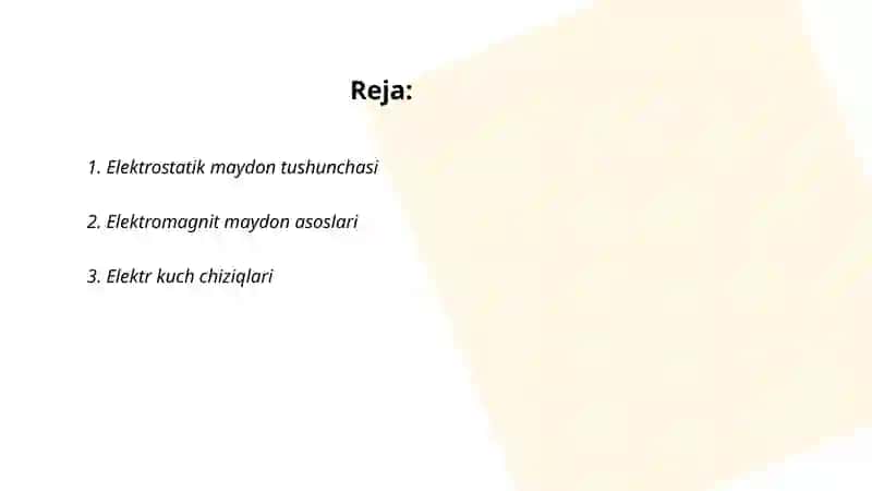 Elektrostatik maydon kuchlаngаnligining oqimi. Gаuss teoremаsi 2