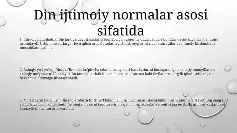 Din Ijtimoiy Madaniyat 2