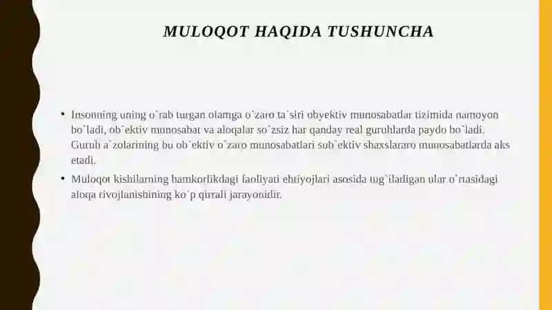 MUOMALA TEXNIKASI VA STRATEGIYASI 2