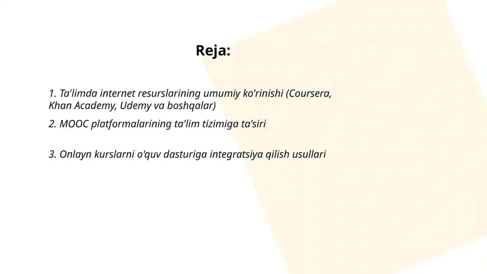 Ta'limda Internet Resurslaridan Foydalanish 2