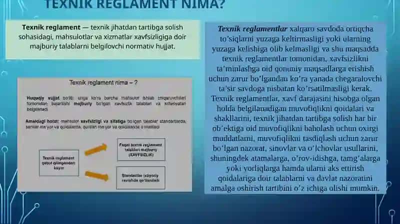 Texnik Reglamentlar 2
