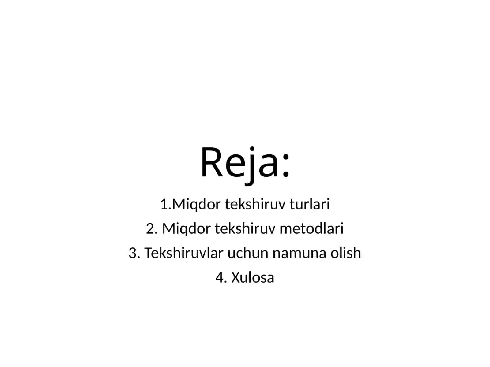 Miqdor kilinik labaratoriya tekshiruvlari 2