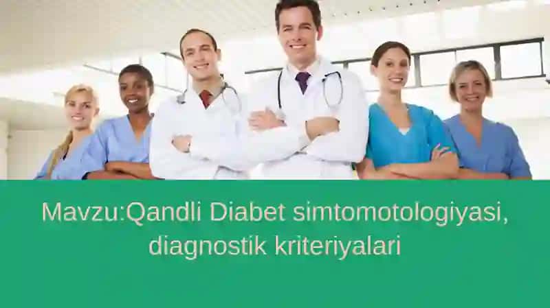 Qandli diabet klassifikatsiyasi 2