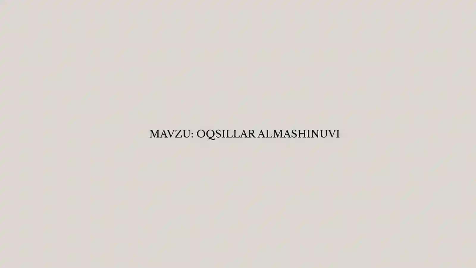 BIOKIMYO VAMALEKULYAR BIOLOGIYA FANI 2