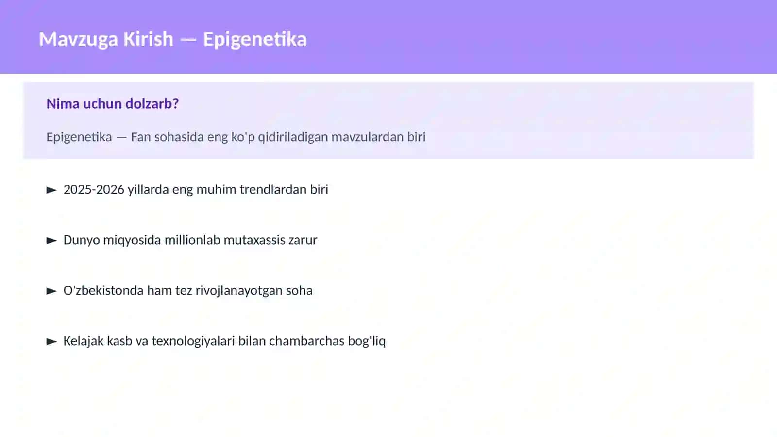 Epigenetika 2