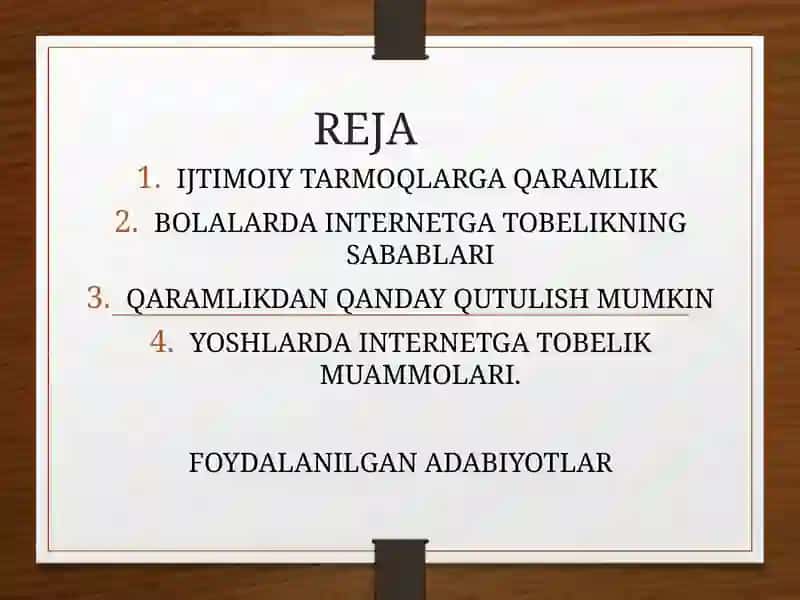 INTERNETGA TOBELIK MUAMMOSI 2