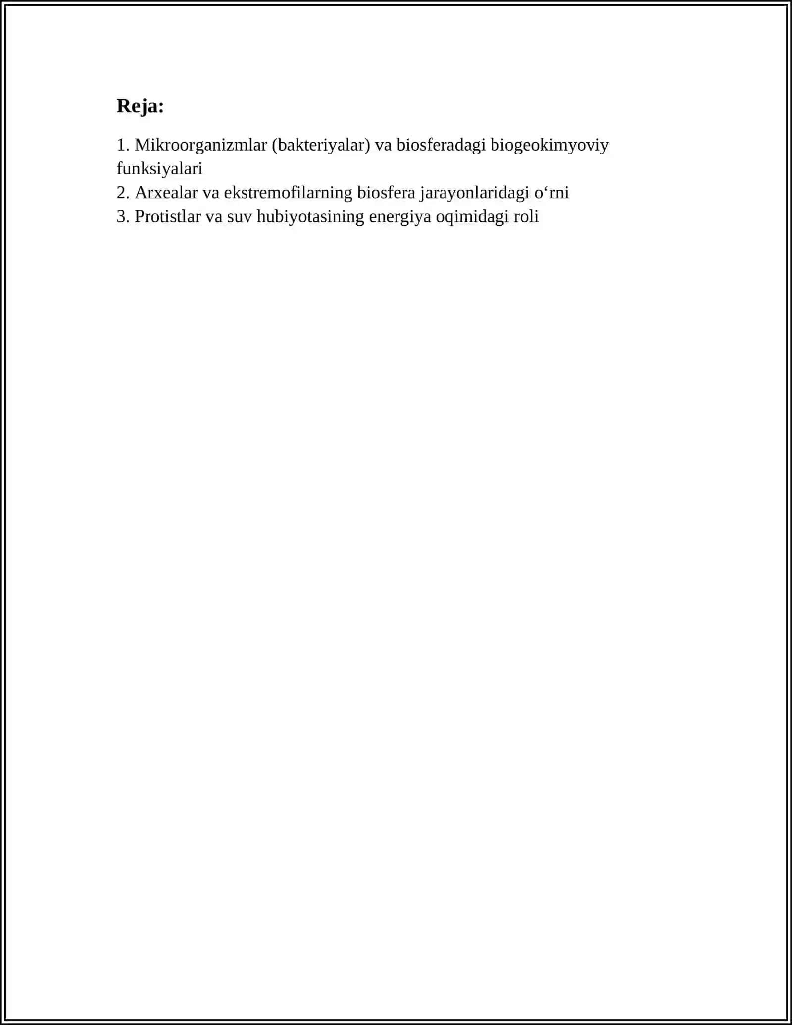 TUR SHAKLLARI BIOSFERANING FUNKSIONAL ELEMENTLARI SIFATIDA 2