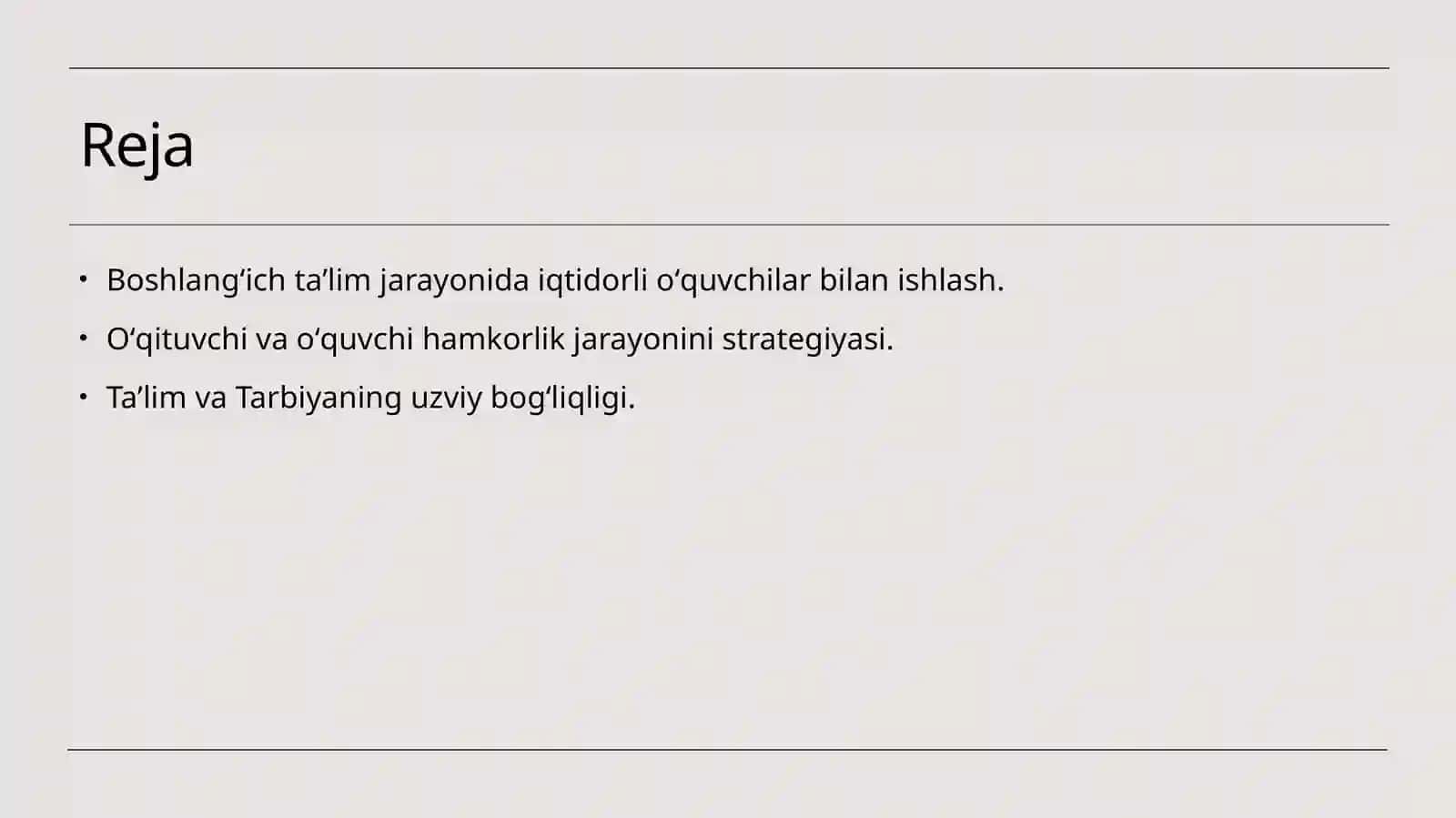 Iqtidorli oʻquvchilar bilan ishlash 2