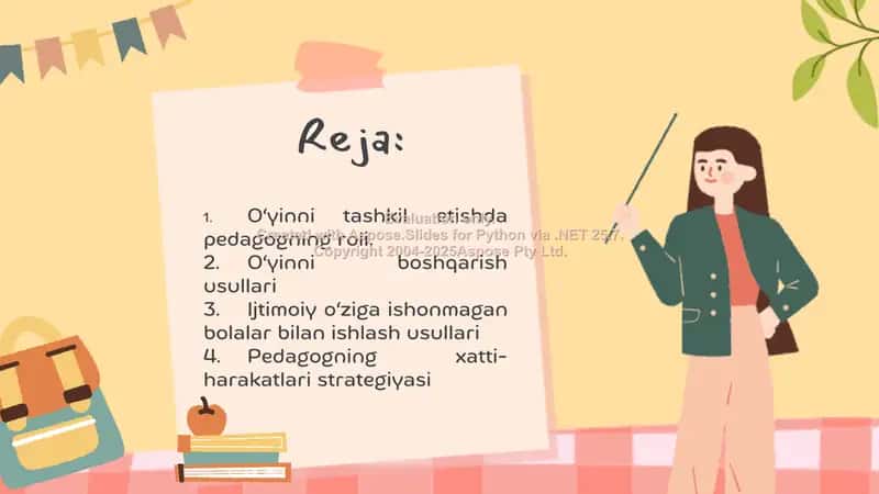 Pedagogning bola o‘yin faoliyatidagi roli 2