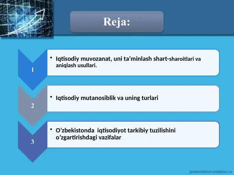 Iqtisodiy muvozanat 2
