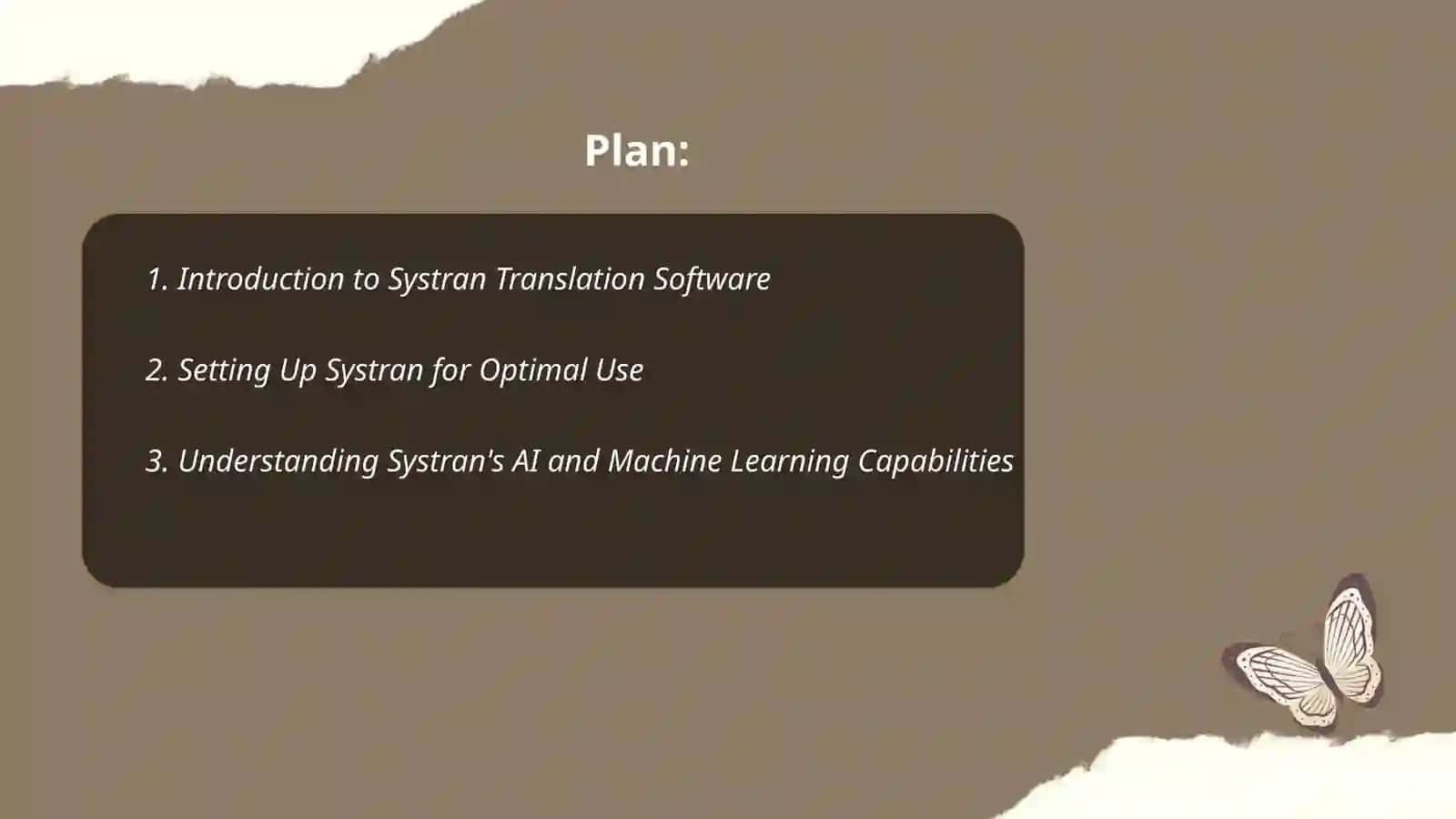 Introduction to Systran Translation Software 2