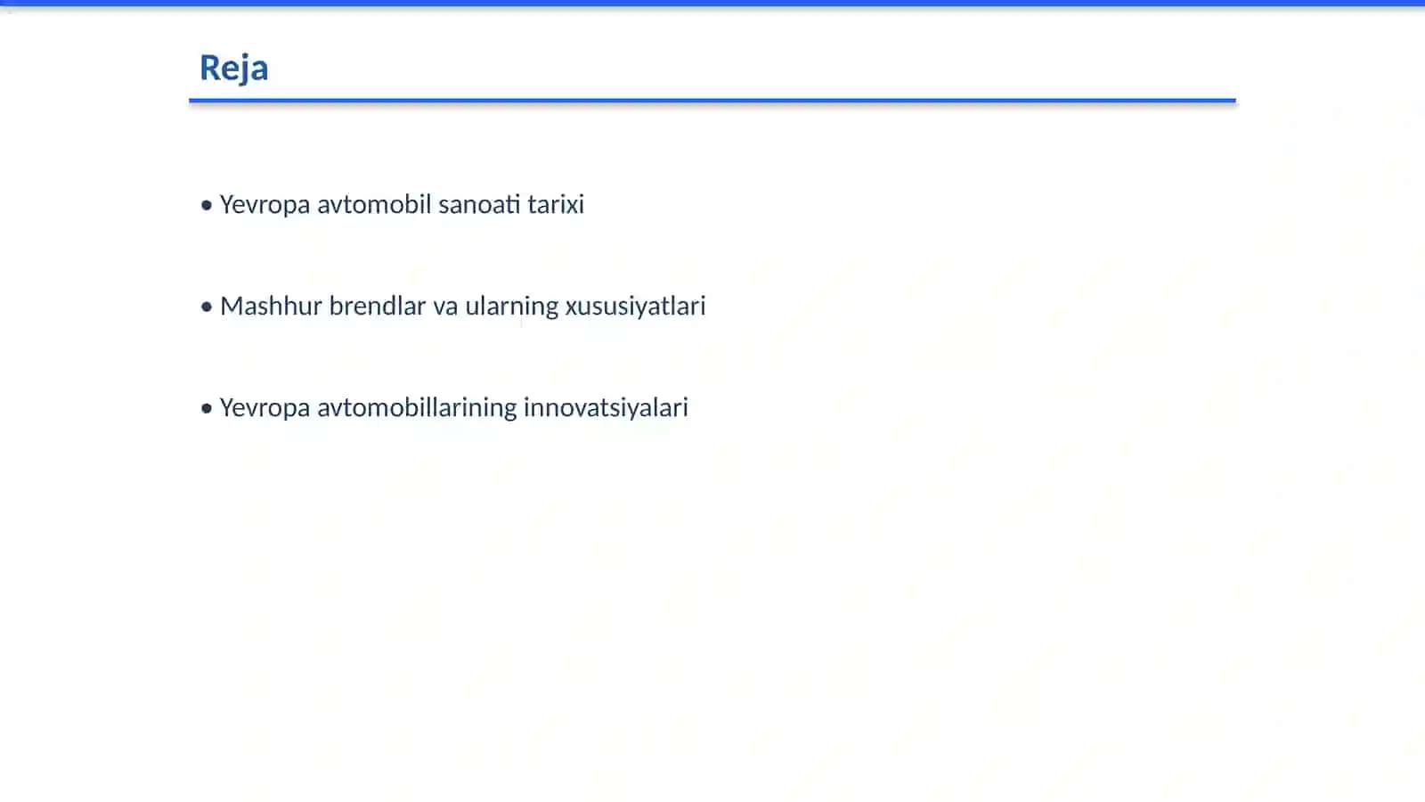 Yevropa avtomobil sanoati tarixi 2