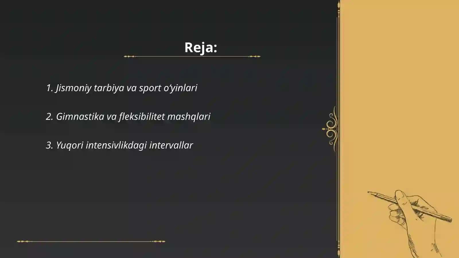 Jismoniy tarbiyaning vositalari 2