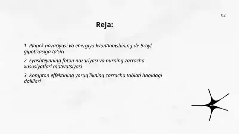 De Broylning gipotezasi 2