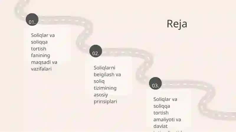 Soliqlar va Soliqqa Tortish 2