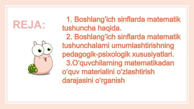 Matematik Tushunchalar Haqida Tavsiflar 2