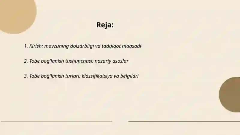 Gaplar sintaktik aloqalar jadvali 2