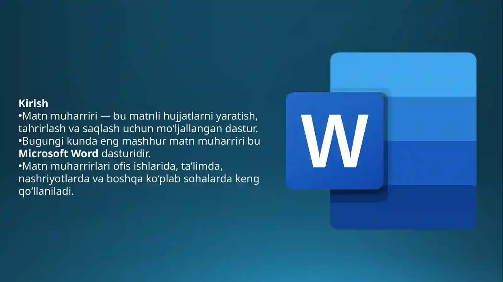 Matn muharrirlarining vazifalari va imkoniyatlari 2