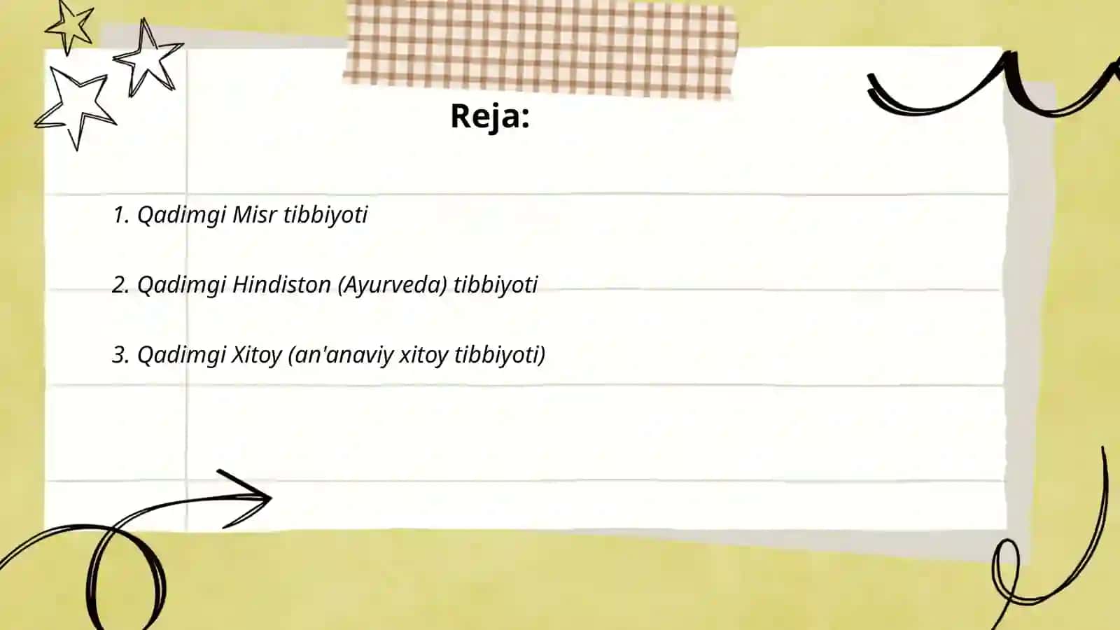 Qadimgi dunyo tibbiyoti tarixi 2
