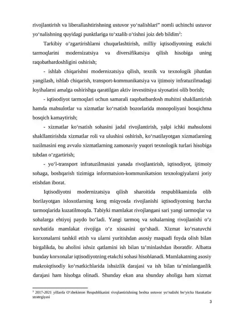 korxona amaliyot hisoboti 2