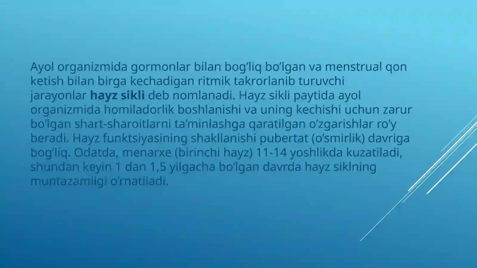 Normal hayz sikli 2