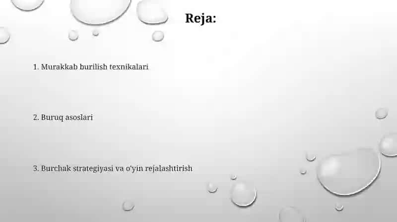 Qo‘shpoyada burchak ushlashni o‘rgatish 2