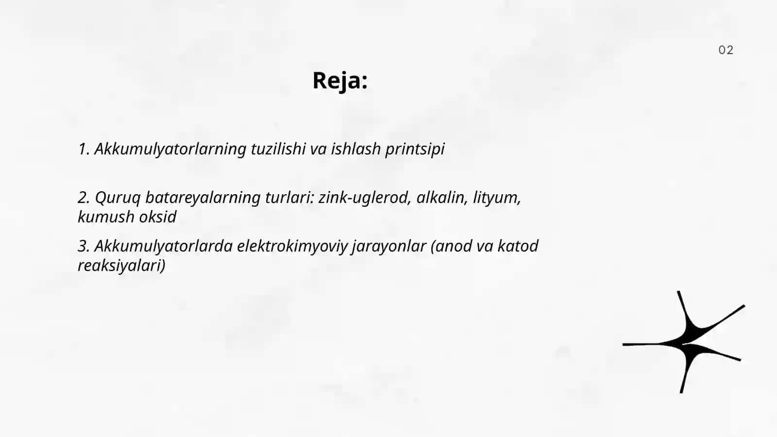 Akkumulyatorlar. Quruq batareyalar 2