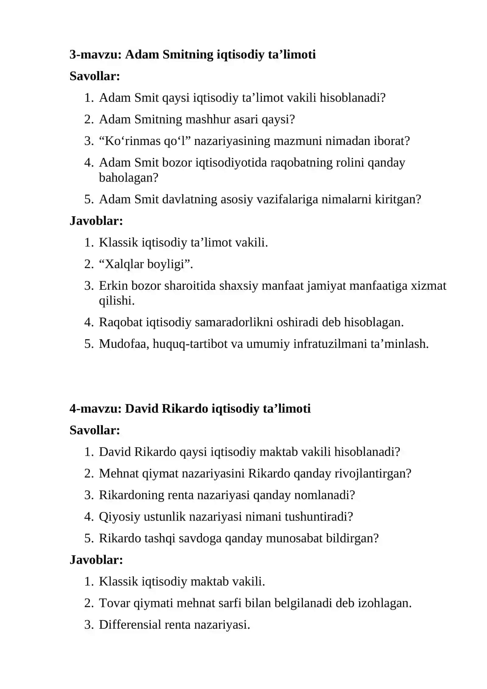 Merkantilizm iqtisodiy ta’limoti 2