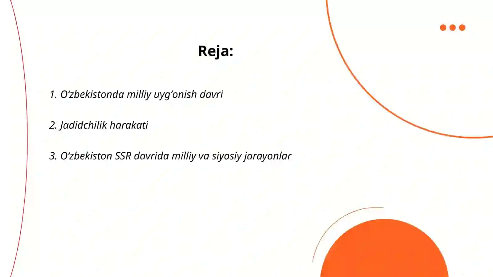 Oʻzbekistonda mustaqillik gʻoyalarni tarixiy asoslari 2