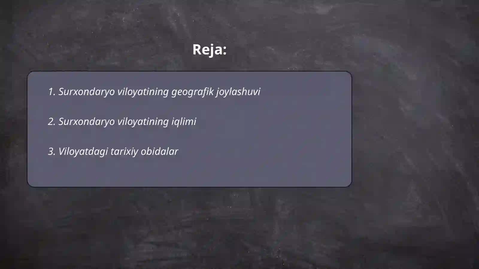 Surxondaryo viloyati haqifa malumotlar 2