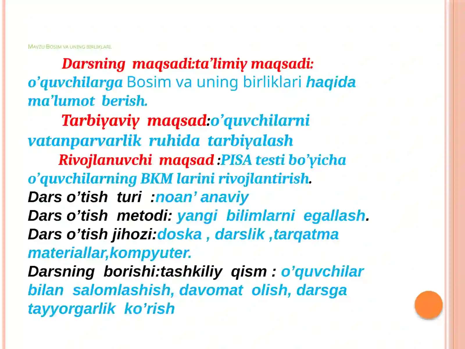 Bosim va uning birliklari 2