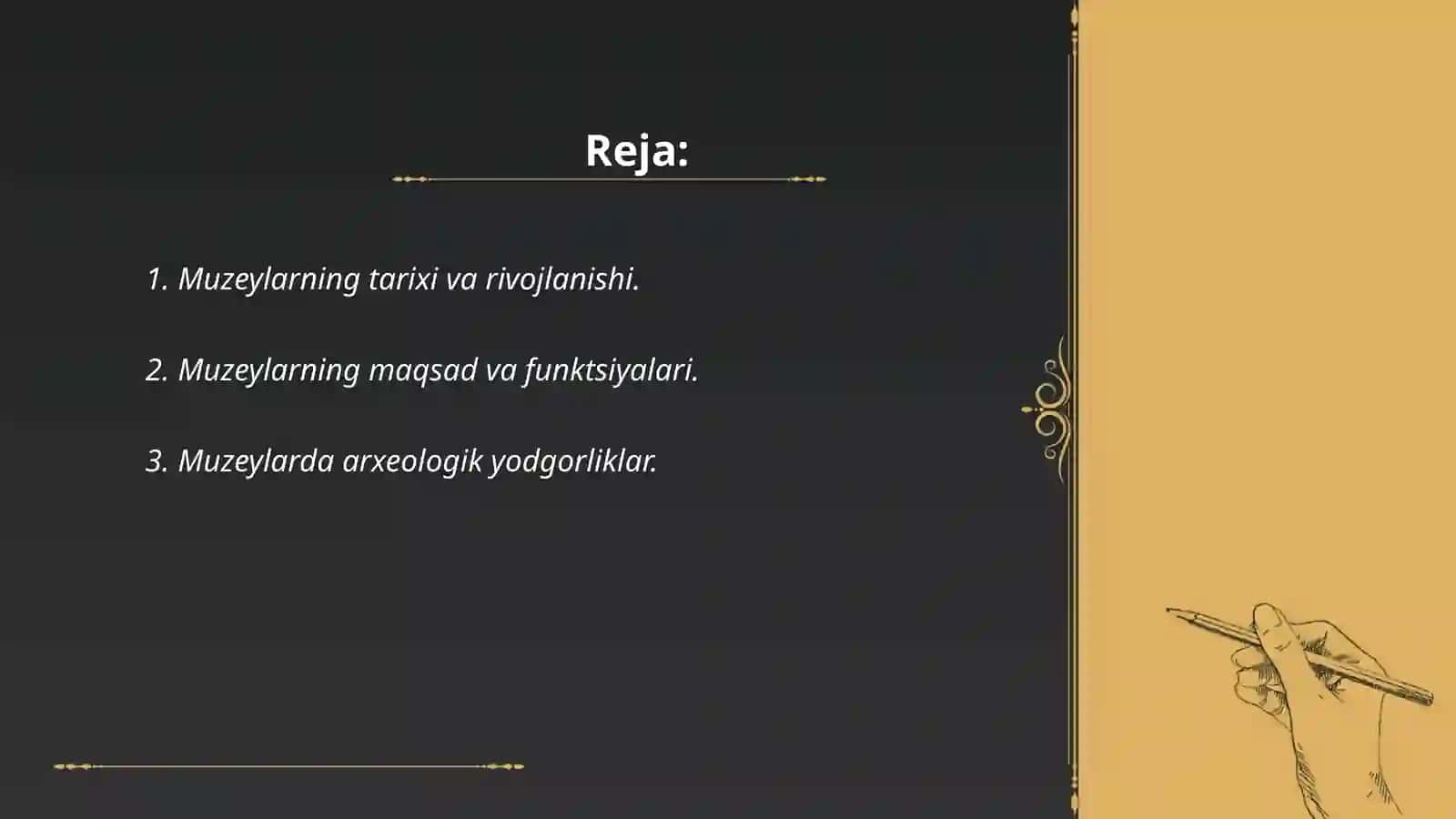 Muzeylar o'tmish va kelajak o'rtasidagi koʻprik 2