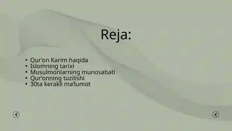 Qur'on Karim 2