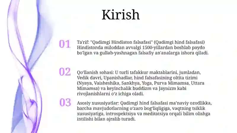 Qadimgi Hindiston Falsafasi 2