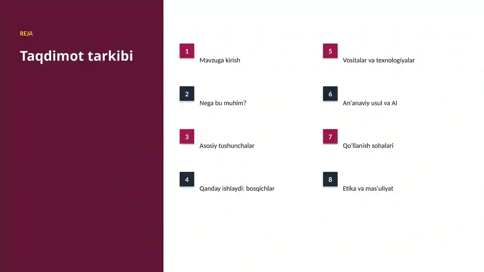 Sun'iy intellekt • premium taqdimot 2
