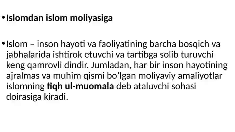 Islom moliyalasi asoslari 2