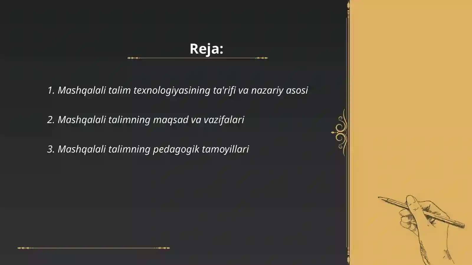 Mashqalali talim texnologiyasi 2