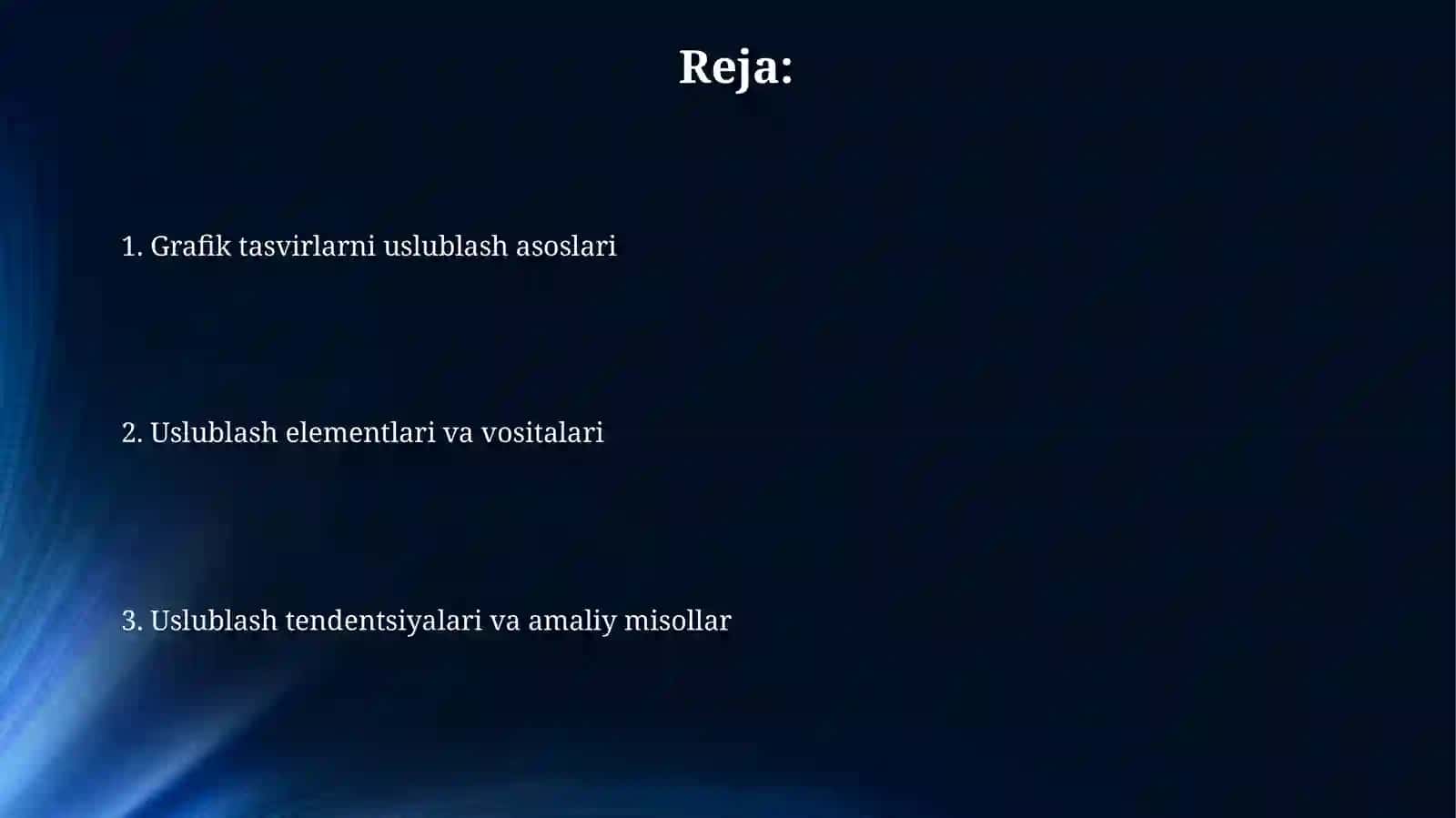 Rang nazariyasi va palitrasi 2