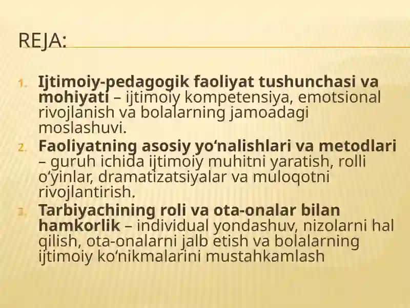 Ijtimoiy-Pedagogik Faoliyat 2