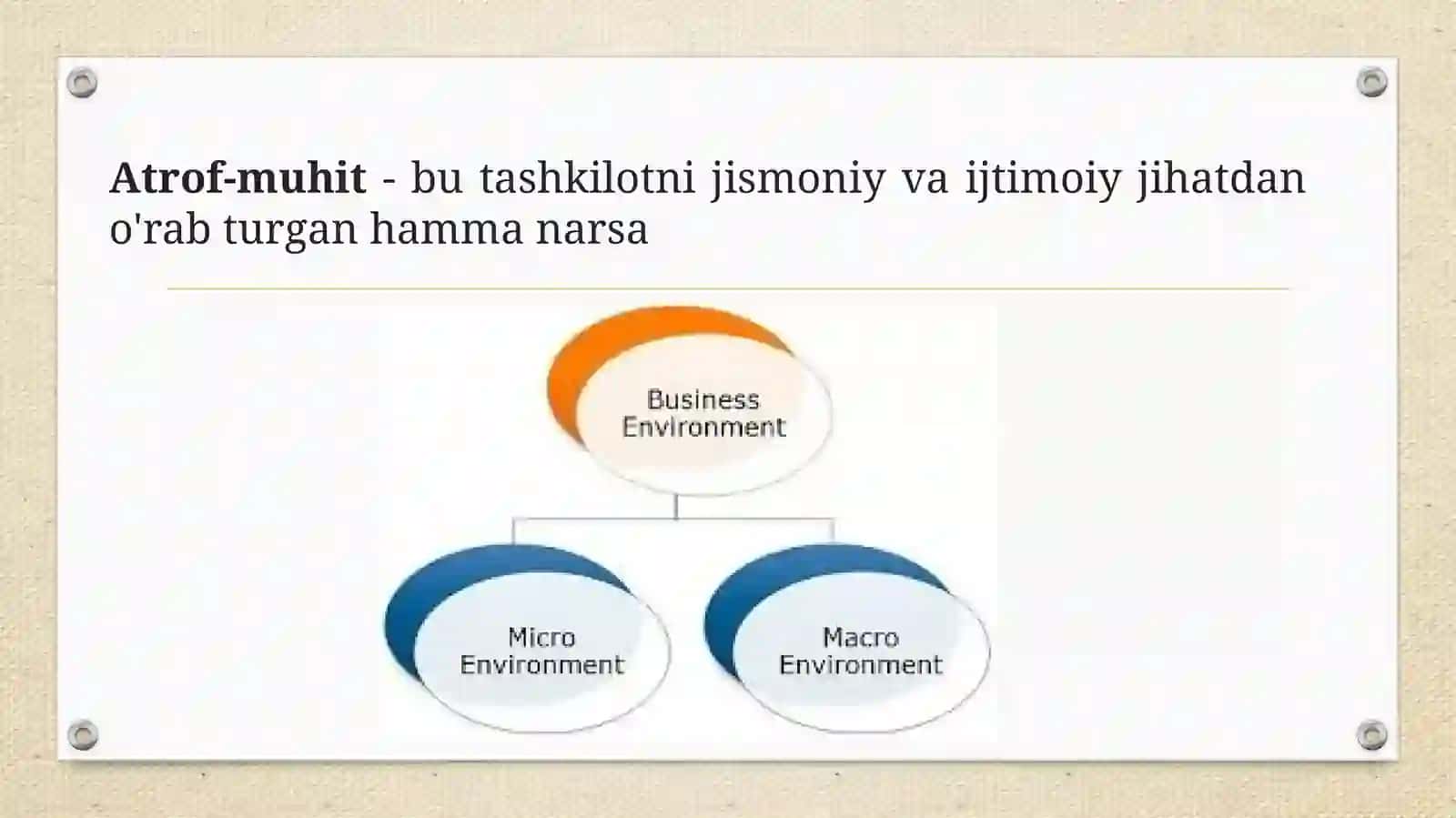 Biznes muhiti 2