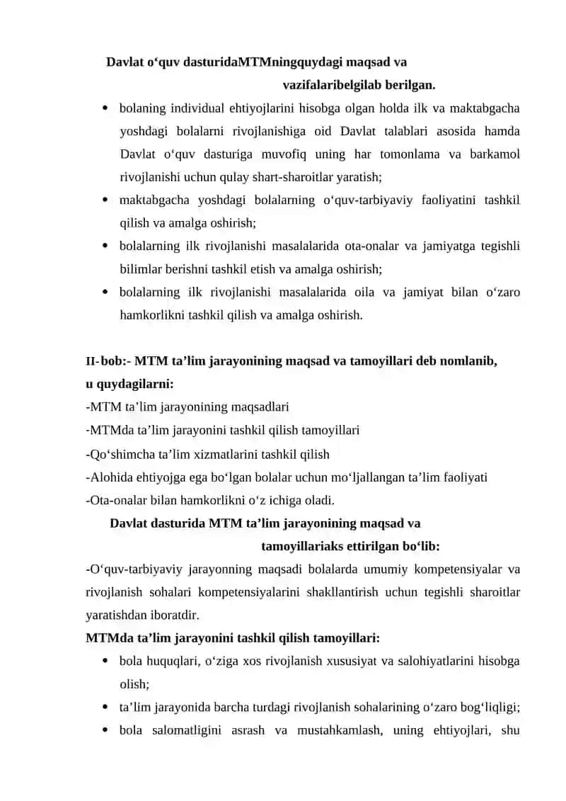 ILK QADAM DAVLAT O‘QUV DASTURI 2