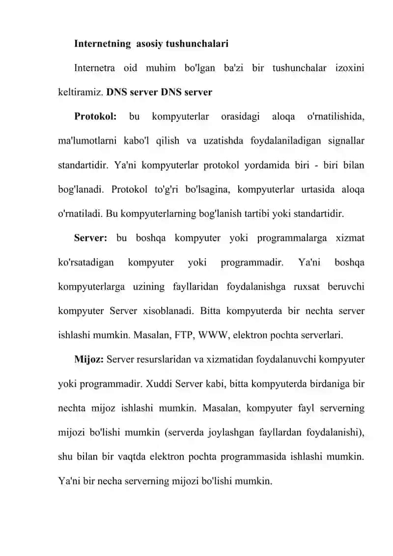 Internet tarmoqiarida axborot makoni haqida tushuncha berish. Elektron pochtalar bilan ishlashni o‘rgatish. 2