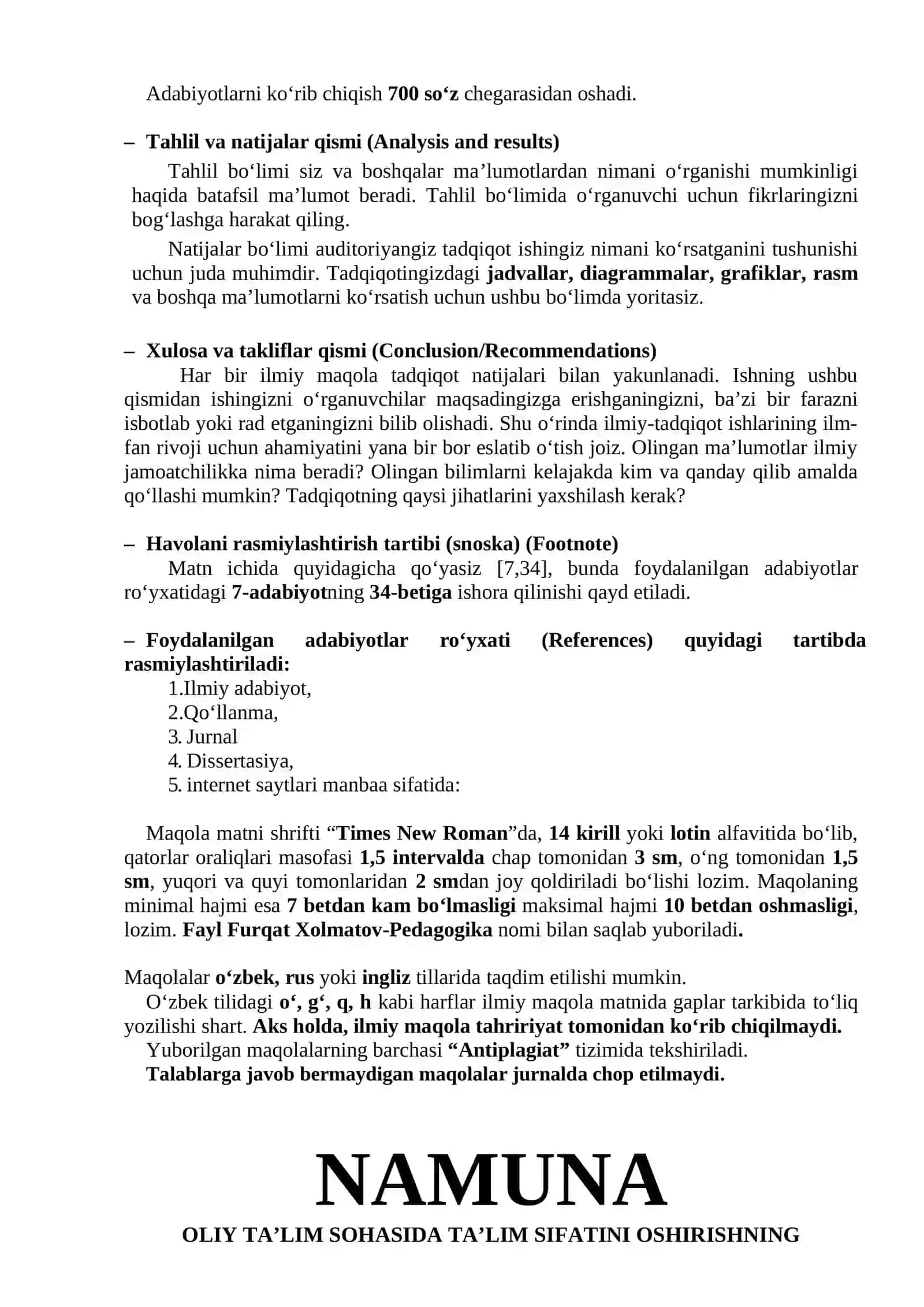 Ta'lim, fan va innovatsiya 2