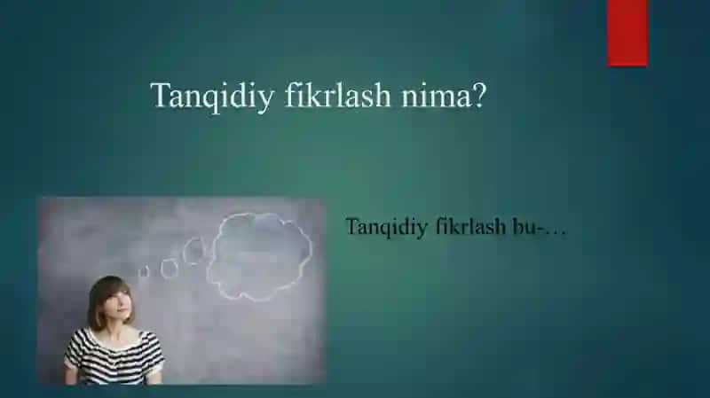 Tanqidiy fikrlash 2