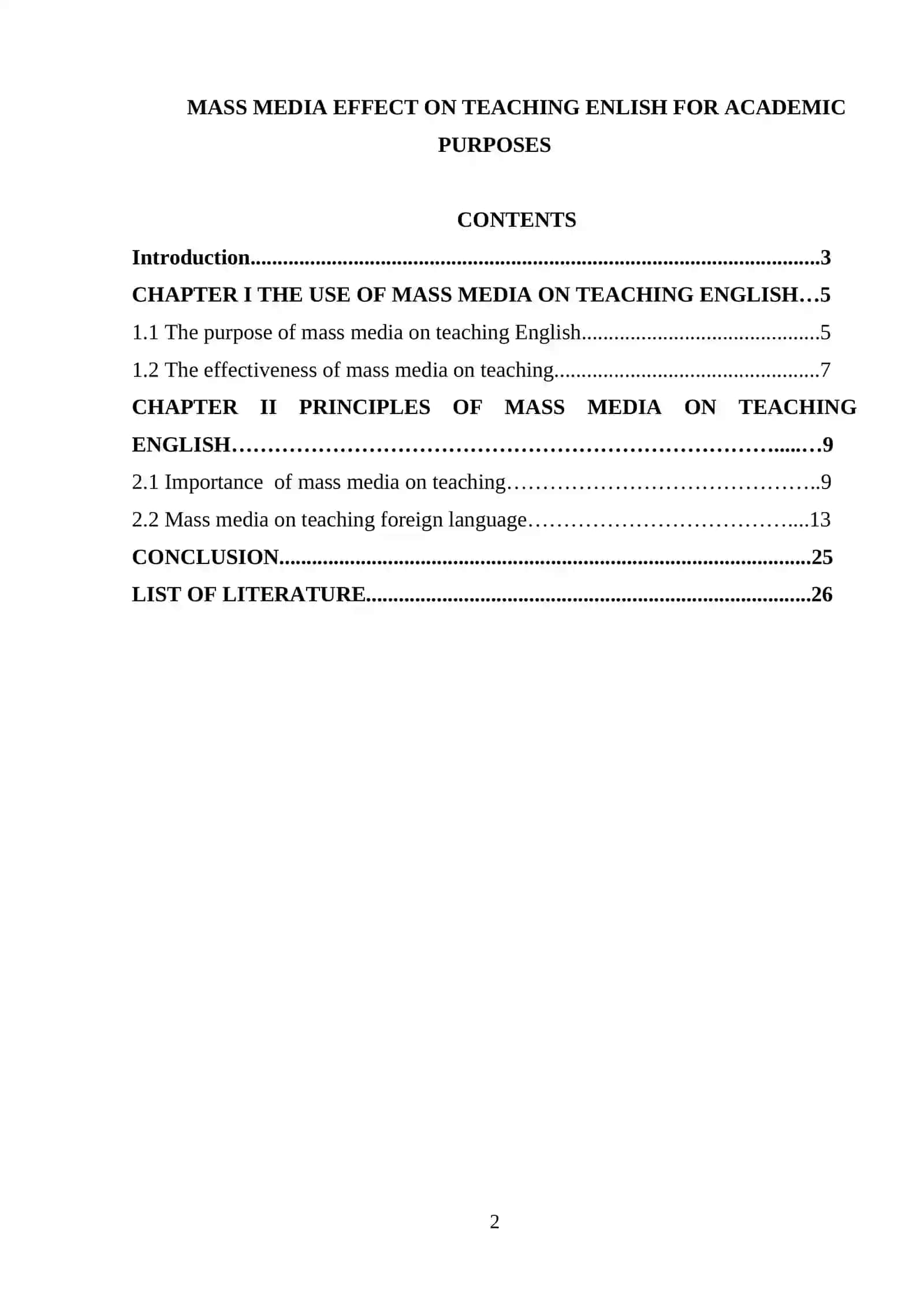 MASS MEDIA EFFECT ON TEACHING ENLISH FOR ACADEMIC PURPOSES 2