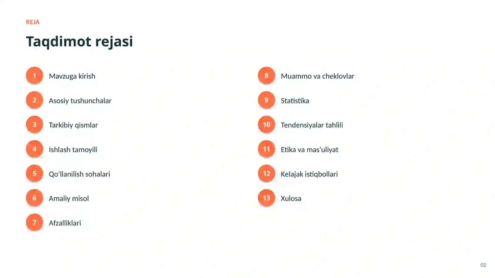 SUN'IY INTELLEKT • AI QISHLOQ XO'JALIGIDA 2
