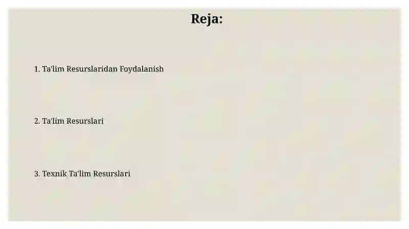 Onlayn Ta'lim Resurslari 2