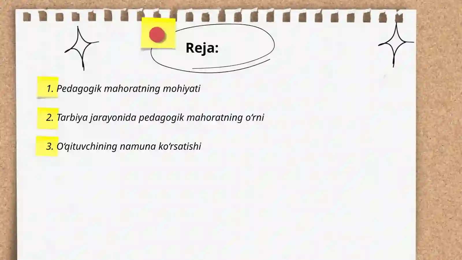 Pedagogik mahoratning mohiyati 2