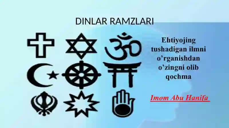 Dinlar Ramzlari 2