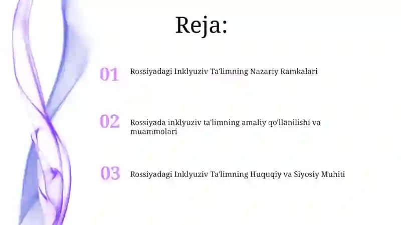 Rossiyadagi Inklyuziv Ta'lim Haqida 2